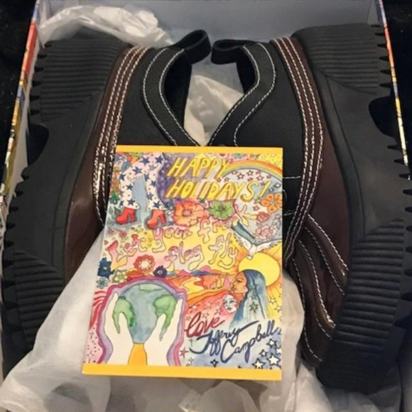 Jeffrey Campbell - Mallard NS Platform Lug Patent Multi - New in Box - SZ 6.5 - Picture 11 of 12